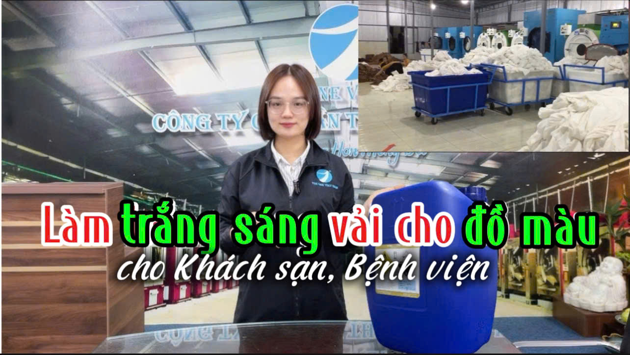  SUPER OXY – Dung Dịch Tẩy Trắng Gốc Oxy Cao Cấp Cho Vải Màu Trong Giặt Là Công Nghiệp
